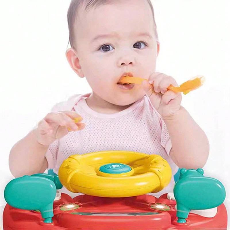 Kids Musical Steering Wheel Toy – Interactive Driving Simulation Toy