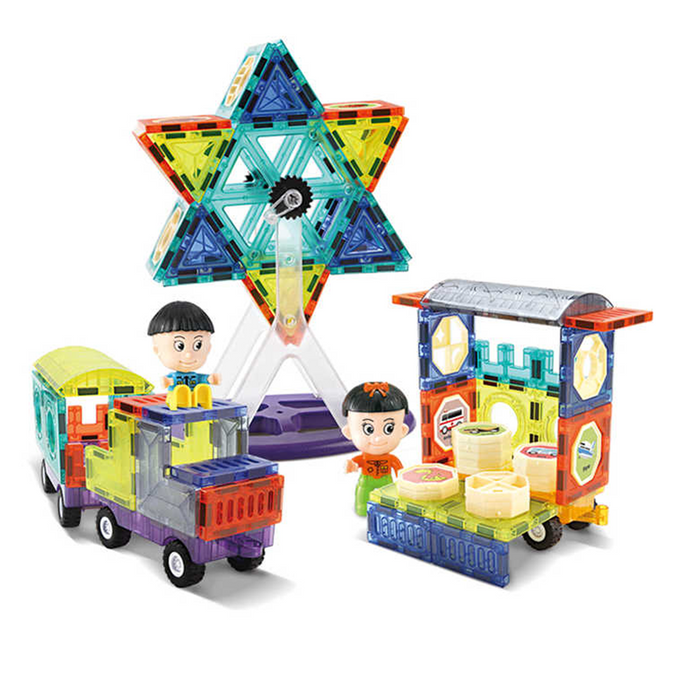 Magic Magnetic Blocks 41 Pcs Toy For Kids (Square Shape)