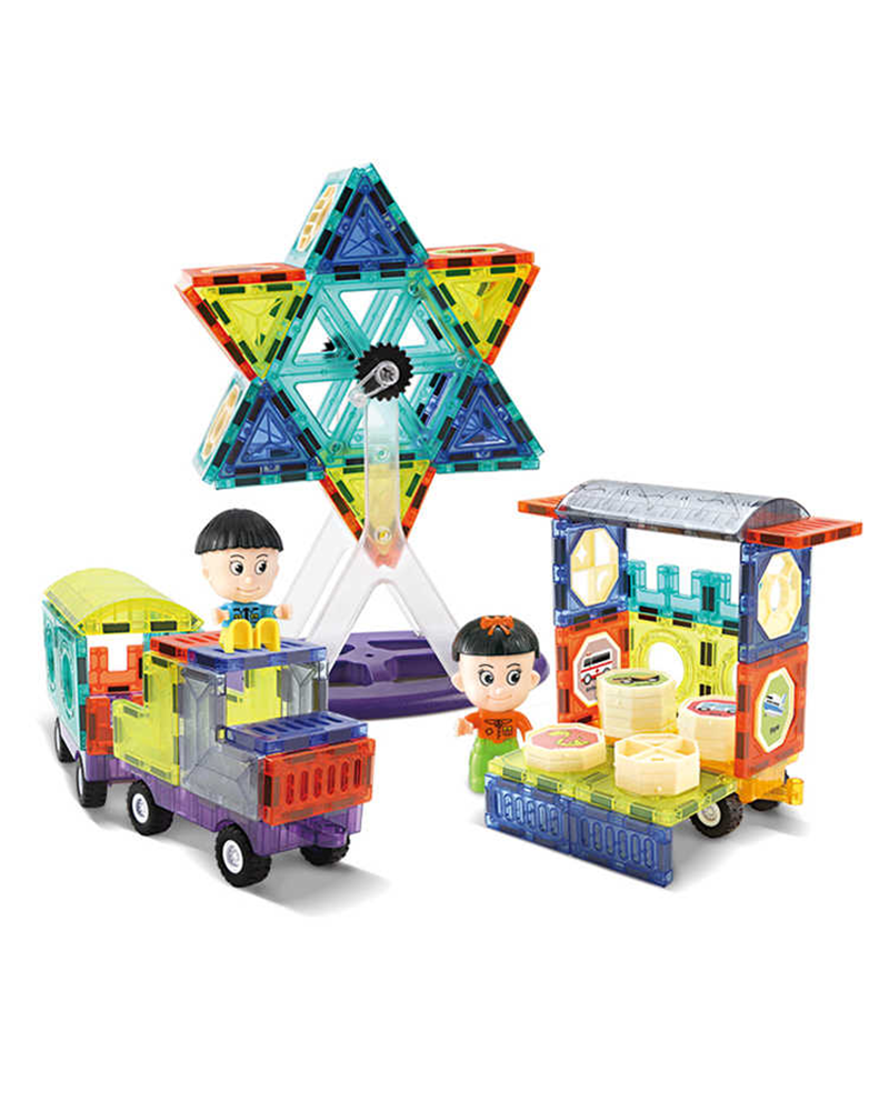 Magic Magnetic Blocks 41 Pcs Toy For Kids (Square Shape)