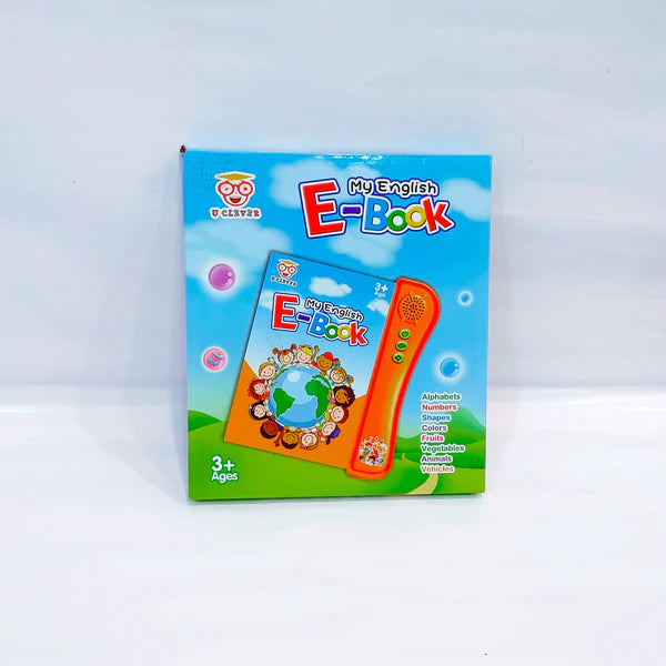 Talking English E-Book – Learn ABC, Numbers, Colors & Sounds (3+ Years)