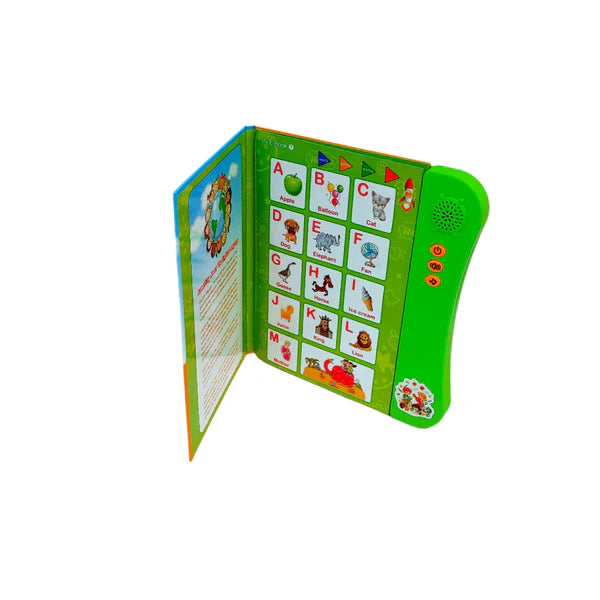 Talking English E-Book – Learn ABC, Numbers, Colors & Sounds (3+ Years)