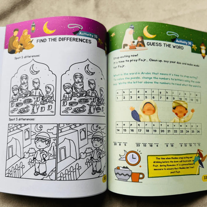 Ramadan Activity Book for Kids!