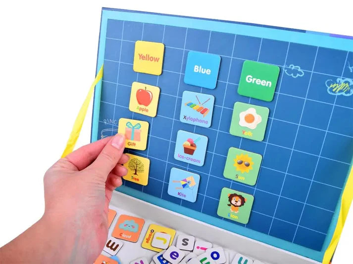 Magnetic Book | Piece Magnetic Puzzle Toy for Kids | Alphabets & Unicorn