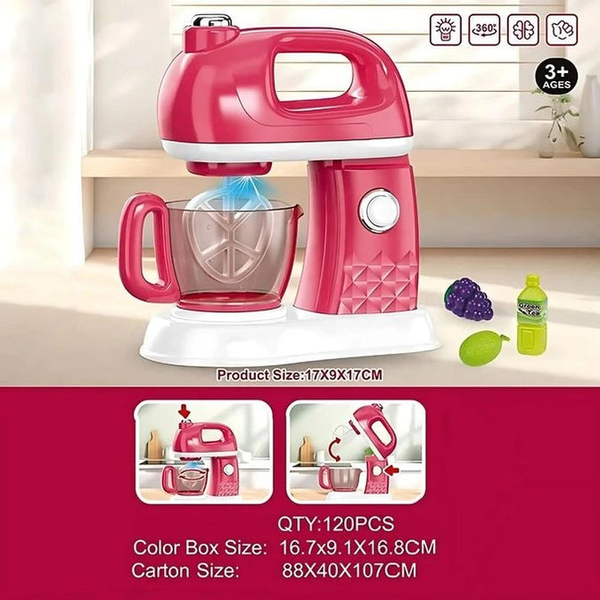 Toy Mixer Machine with Cup – Pretend Play Kitchen Appliance for Kids