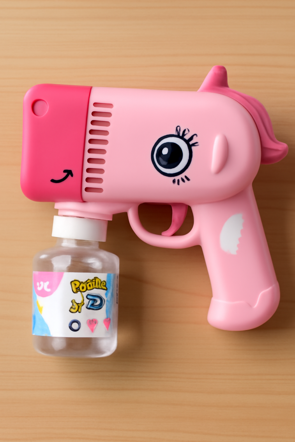 Pink Unicorn Bubble Gun