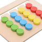 Advanced Position Matching Puzzle Game – Wooden Cognitive Toy for Kids
