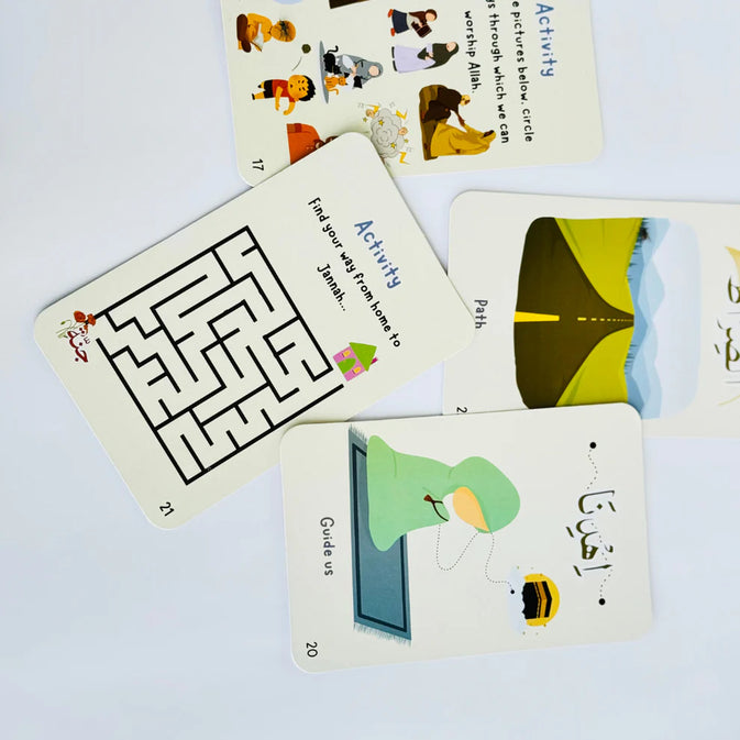 Surah Al-Fatiha Wipe & Clean Flash Cards