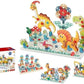 Creative Mosaic Puzzle Set 5-in-1 Building & Design Kit (334 Pcs) - Magic Plate