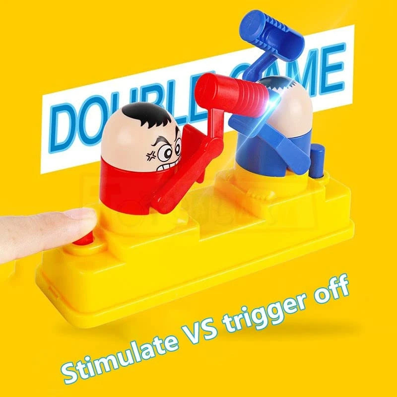 Mini Rock 'Em Sock  Robots Game – Hand-Controlled Desktop Fighting