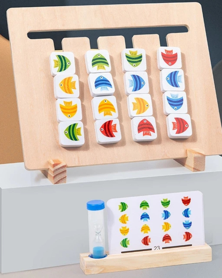 Advanced Position Matching Puzzle Game – Wooden Cognitive Toy for Kids
