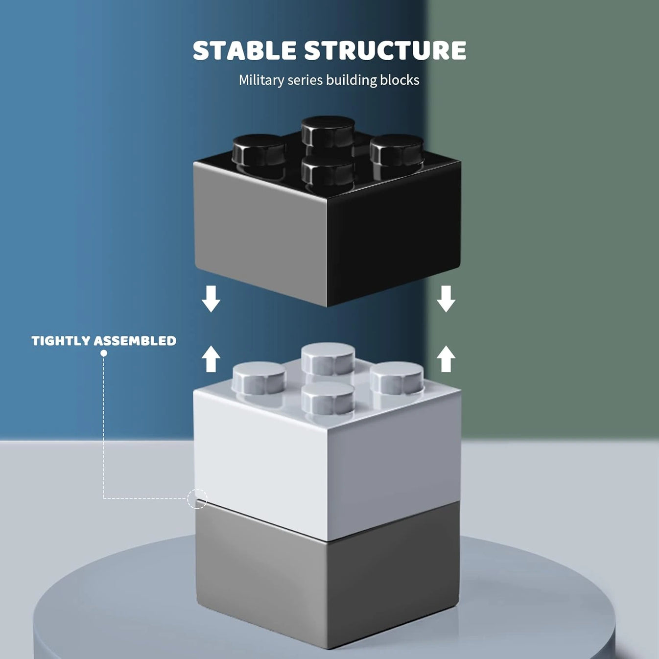 Navy Battleship Building Block Set – 739+ PCS, 13-in-1 Upgrade Kit