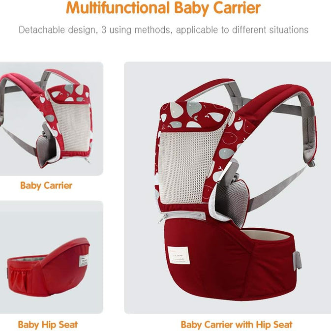 Baby Carrier – Breathable & Adjustable Carrier for Newborns to Toddlers (0-36 Months)