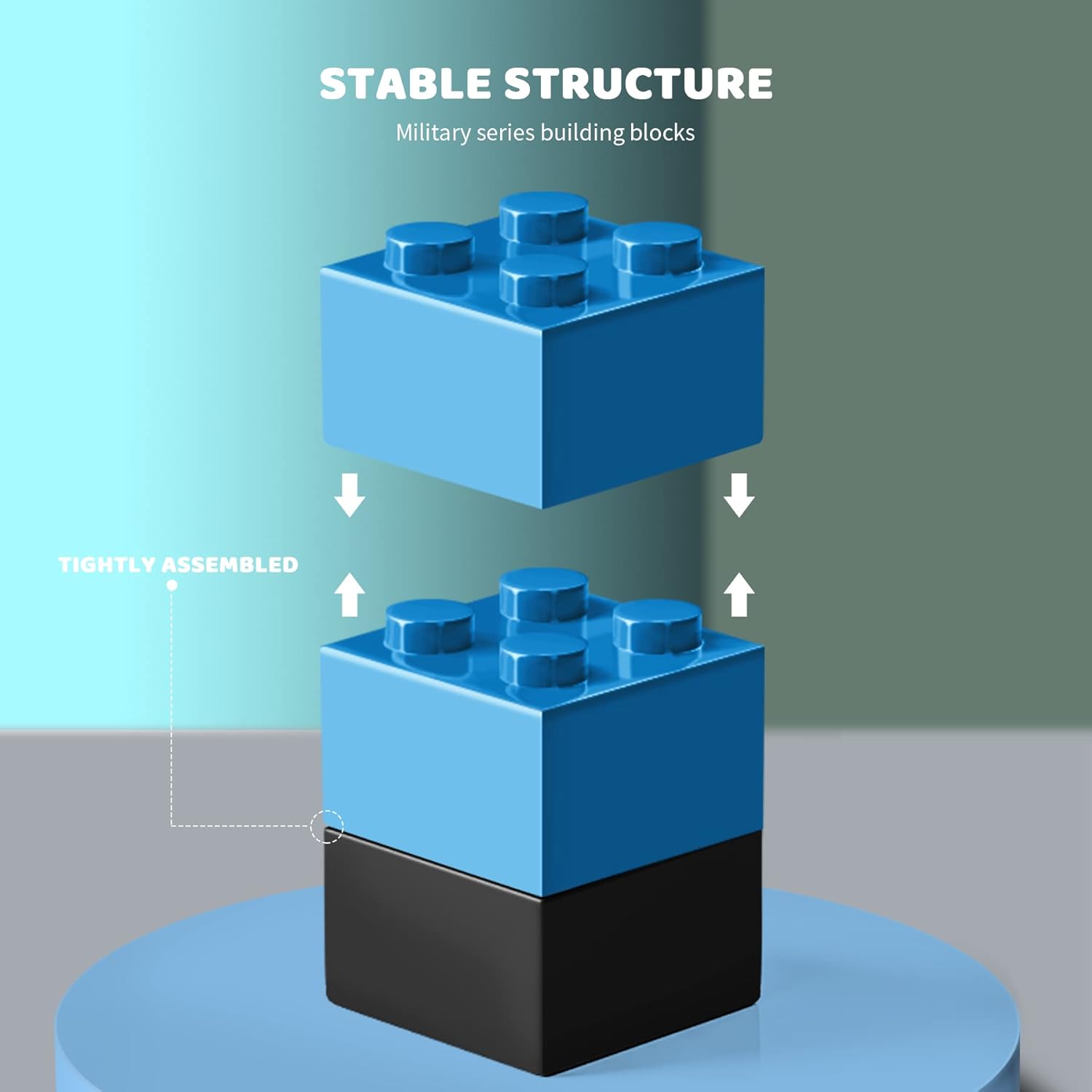 Military Helicopter Building Block Set – 727+ PCS, 13-in-1 Model Kit