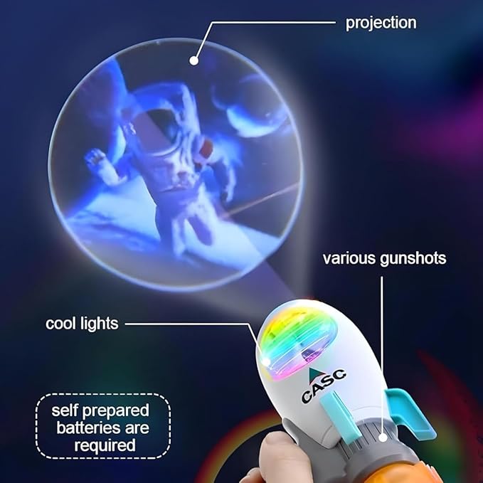 Adventure Space Blaster Projector Toy Gun