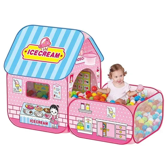 Ice-cream Indoor Educational Play Tent House for Kids –  Activity Space