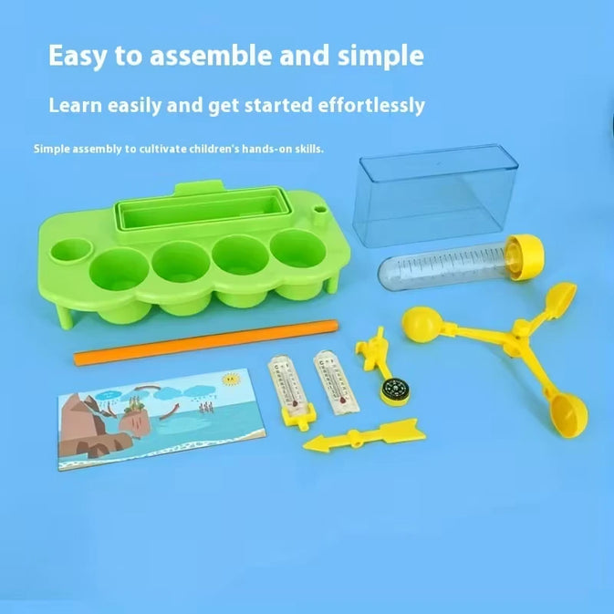 STEM Weather Station Kit for Kids - DIY Educational Science Toy