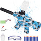 Submachine Gun Electric Gel Ball Blaster Toy Outdoor Play, Rechargeable Fun