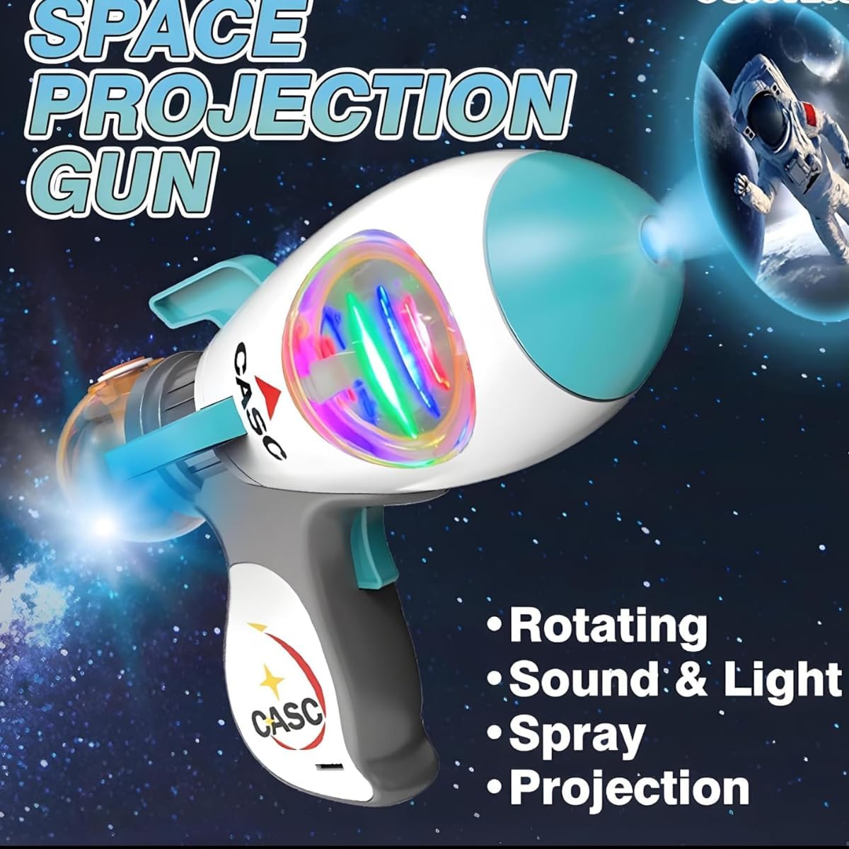 Adventure Space Blaster Projector Toy Gun