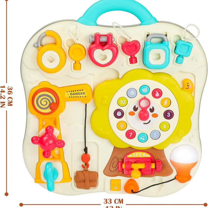 Baby's First Activity Cube - 13-in-1 Montessori Toy