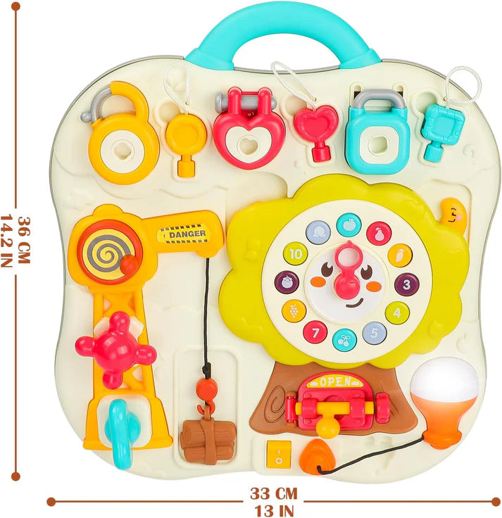 Baby's First Activity Cube - 13-in-1 Montessori Toy