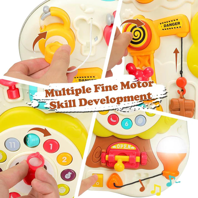 Baby's First Activity Cube - 13-in-1 Montessori Toy