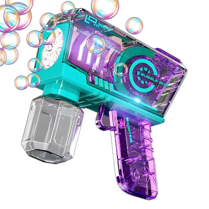 Futuristic Electric & Light Bubble Gun