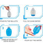 MP5 Electric Gel Blaster Gun – Smoke Version For kids