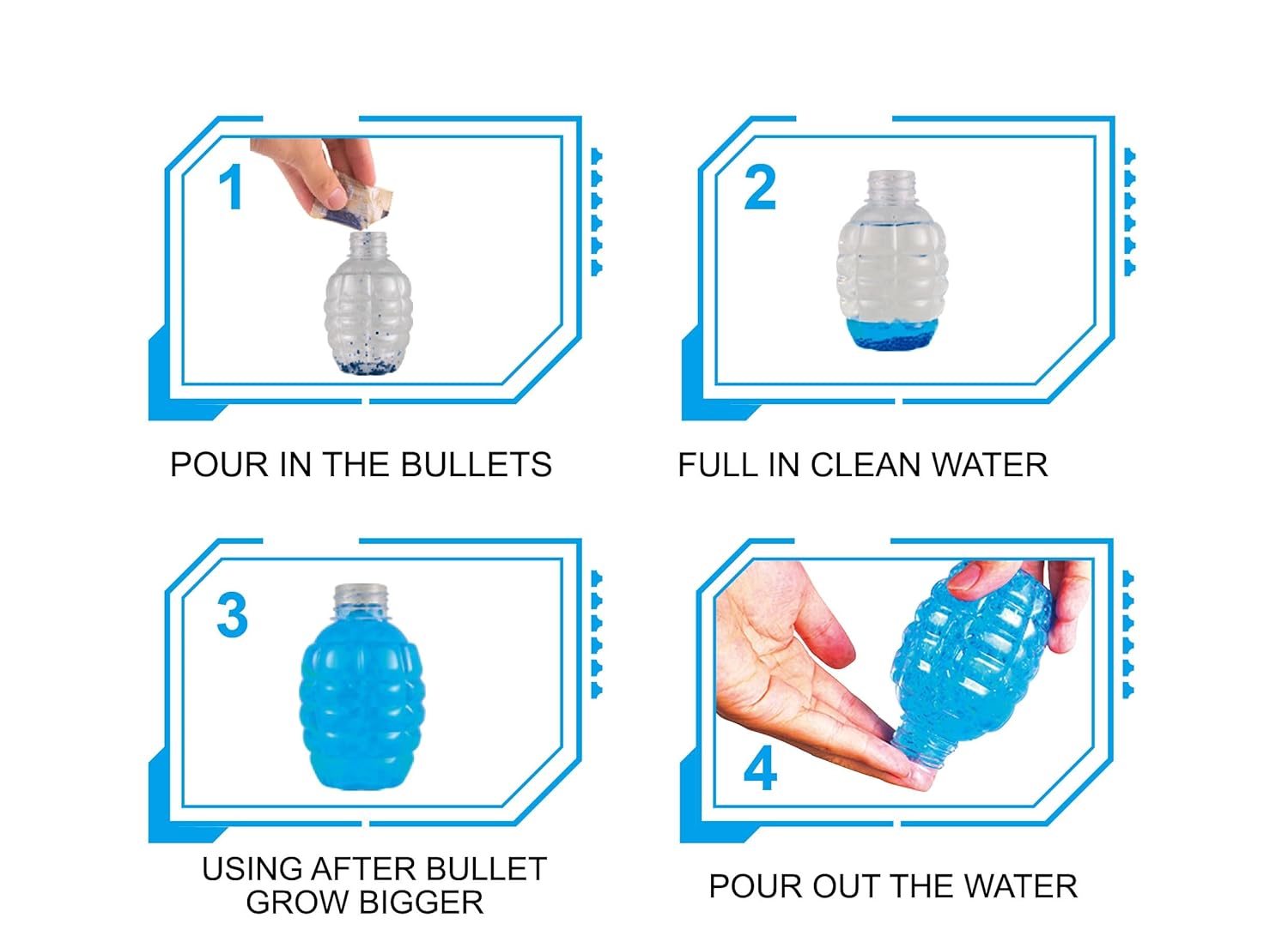 MP5 Electric Gel Blaster Gun – Smoke Version For kids