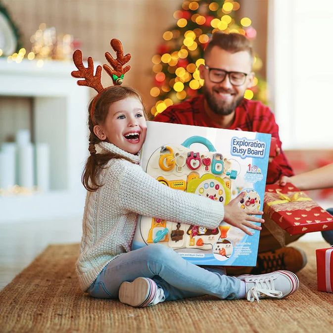 Baby's First Activity Cube - 13-in-1 Montessori Toy