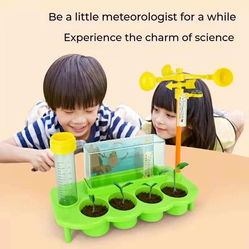 STEM Weather Station Kit for Kids - DIY Educational Science Toy