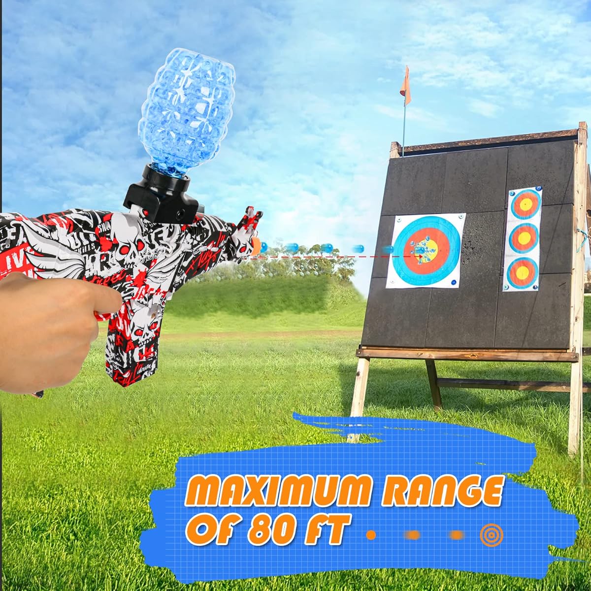 AK47 Gel Blaster Gun  – Safe, Action-Packed Fun for Kids 10+