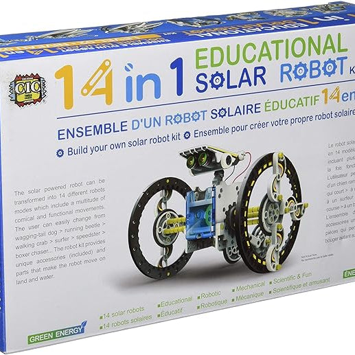 Educational Solar Robot Build-Your-Own Robot Kit
