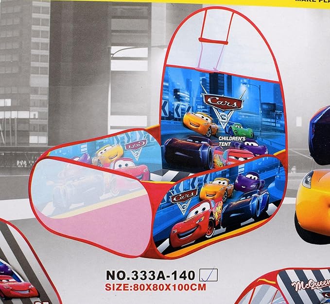 Disney Pixar Cars 3 Play Tent Set  – Indoor & Outdoor Fun for Kids