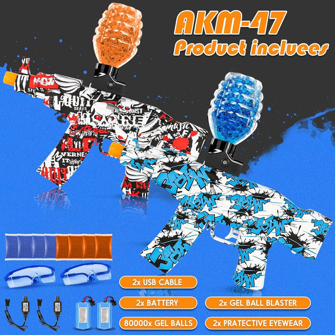 AK47 Gel Blaster Gun  – Safe, Action-Packed Fun for Kids 10+