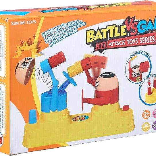 Mini Rock 'Em Sock  Robots Game – Hand-Controlled Desktop Fighting