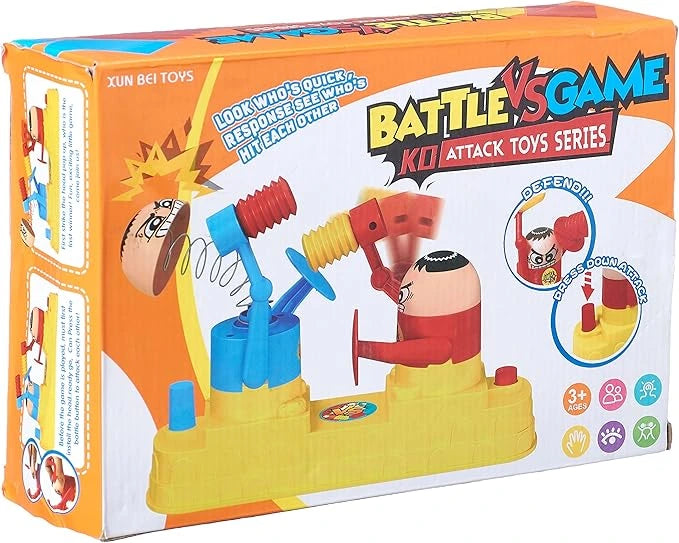 Mini Rock 'Em Sock  Robots Game – Hand-Controlled Desktop Fighting