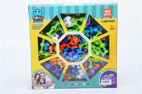 Smart Suction Builders – 50+ Shapes & Hours of Fun (36pcs )