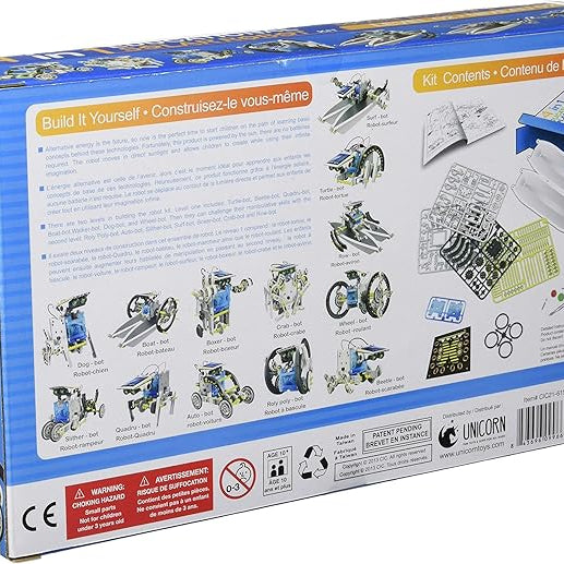Educational Solar Robot Build-Your-Own Robot Kit