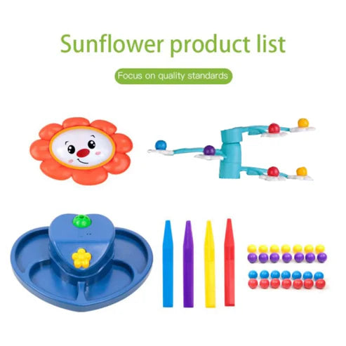 Sunny Toss – Ball Drop Game to Boost Motor Skills