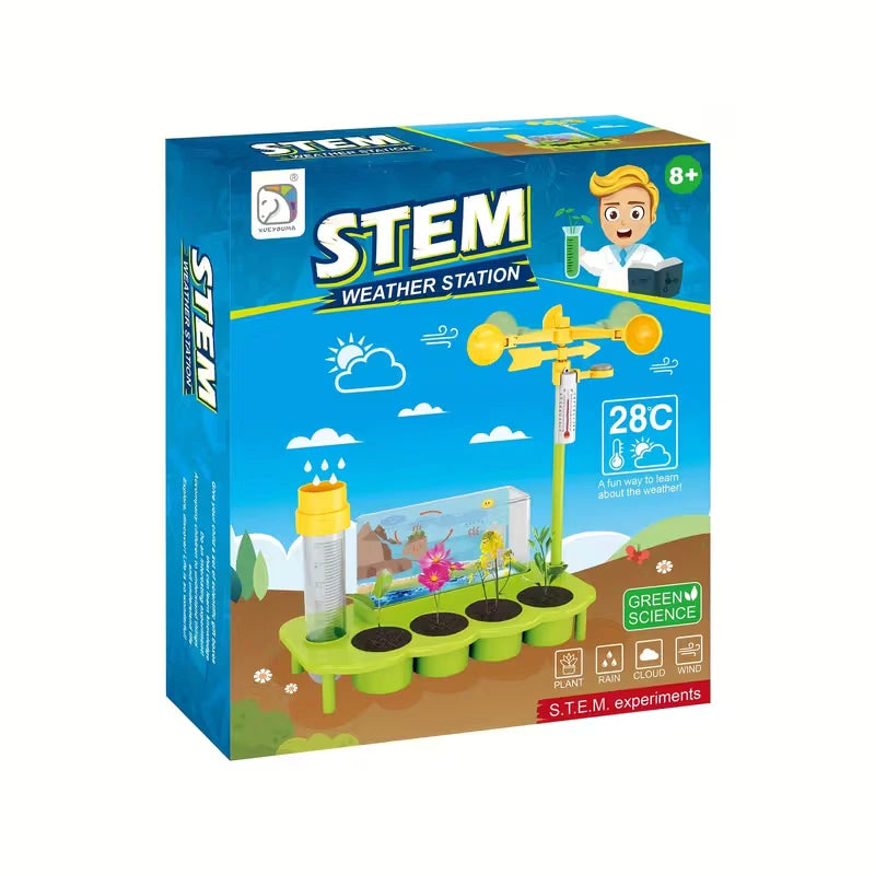 STEM Weather Station Kit for Kids - DIY Educational Science Toy
