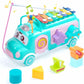 Music Bus Toy - Shape Sorter & Xylophone
