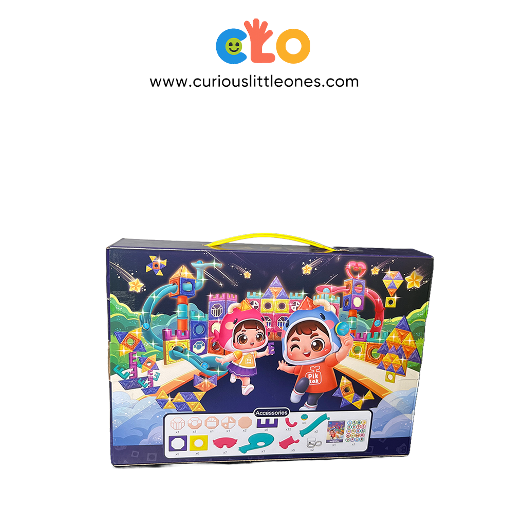 Magic Magnetic Box For Kids 56 pcs (square shape)