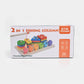 Wooden Shape Sorter Stacking Toy - Educational Magnetic Learning Toy
