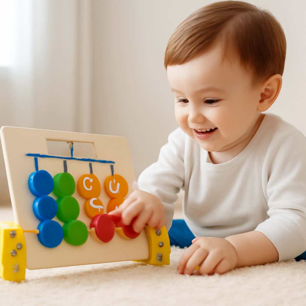 Four Color Animal & Fruit Game For Montesori Kids