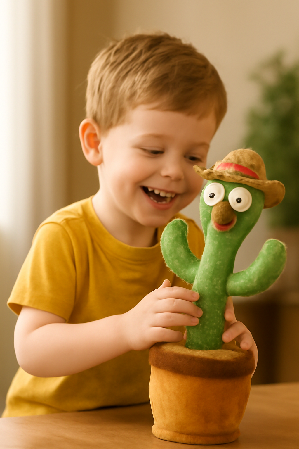 Dancing Cactus Toy – Singing & Talking Plush with 120 Songs