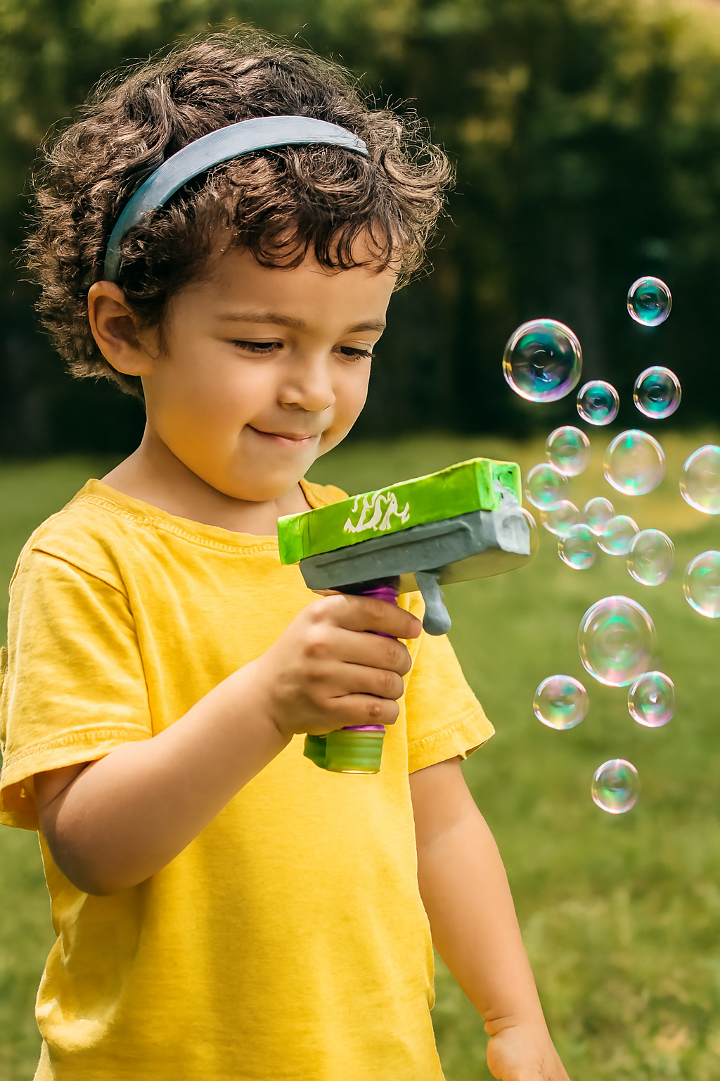 Automatic Electric Bubble Gun