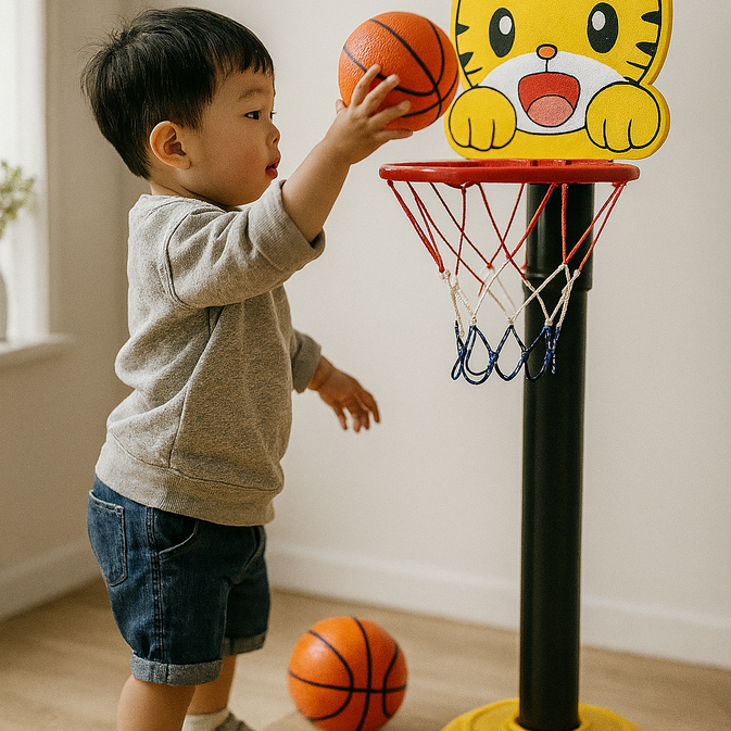 Tiger Face Basket Ball Plastic Pack