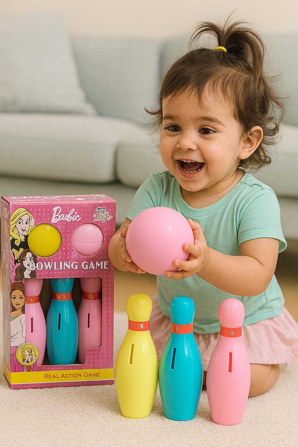 Strike with Style – Barbie Bowling Game for Girls