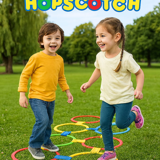Twister Hopscotch Game Indoor & Outdoor Active Play
