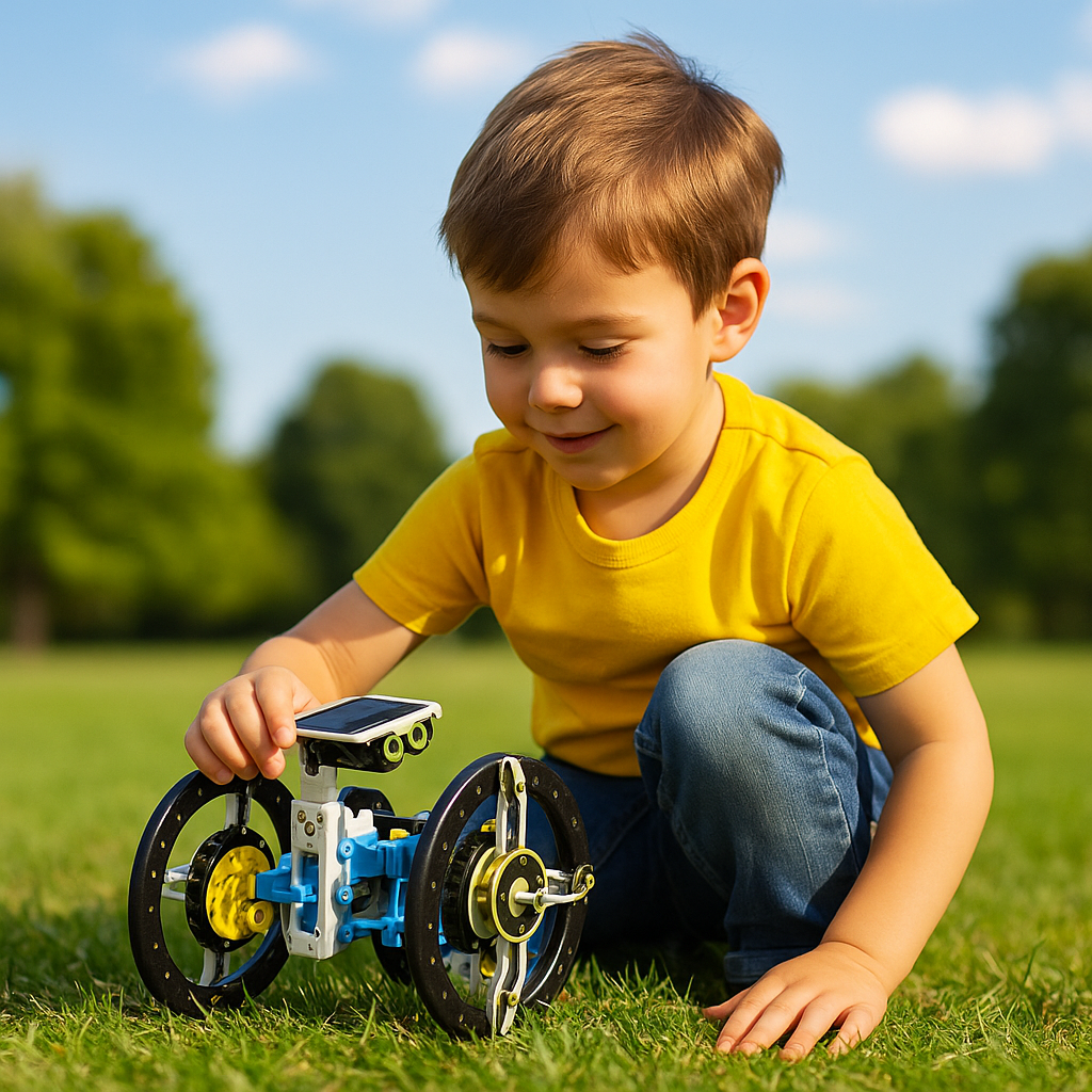 Educational Solar Robot Build-Your-Own Robot Kit